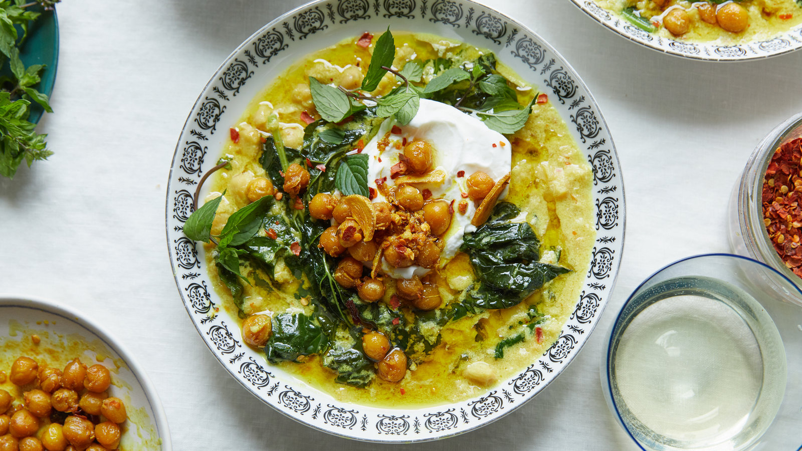 Spiced Chickpea Stew With Coconut and Turmeric